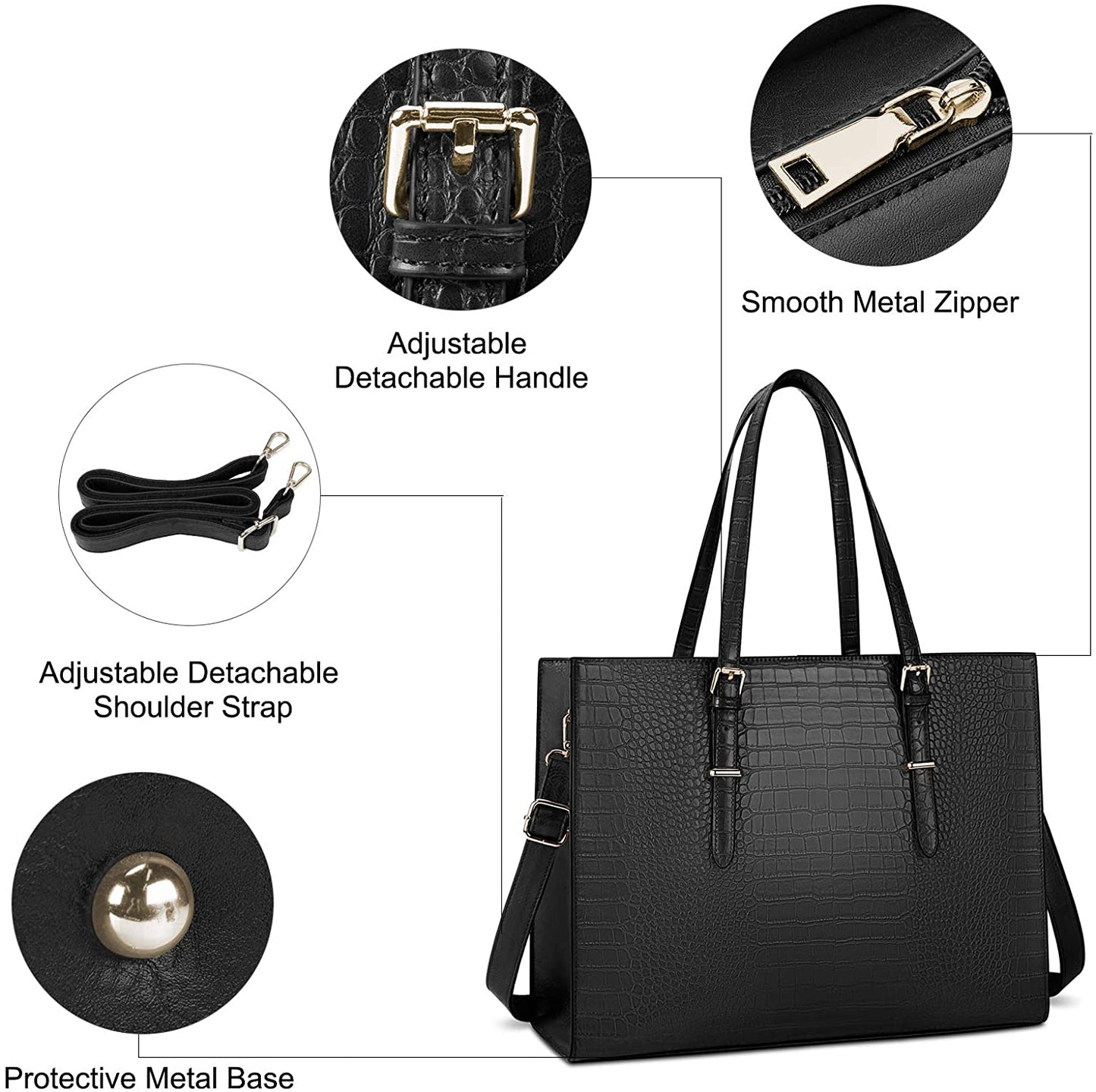 The Milan Structured Tote