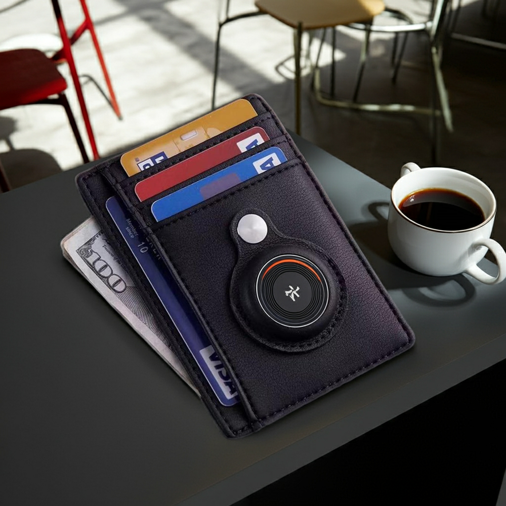 The Nomad AirTag Wallet