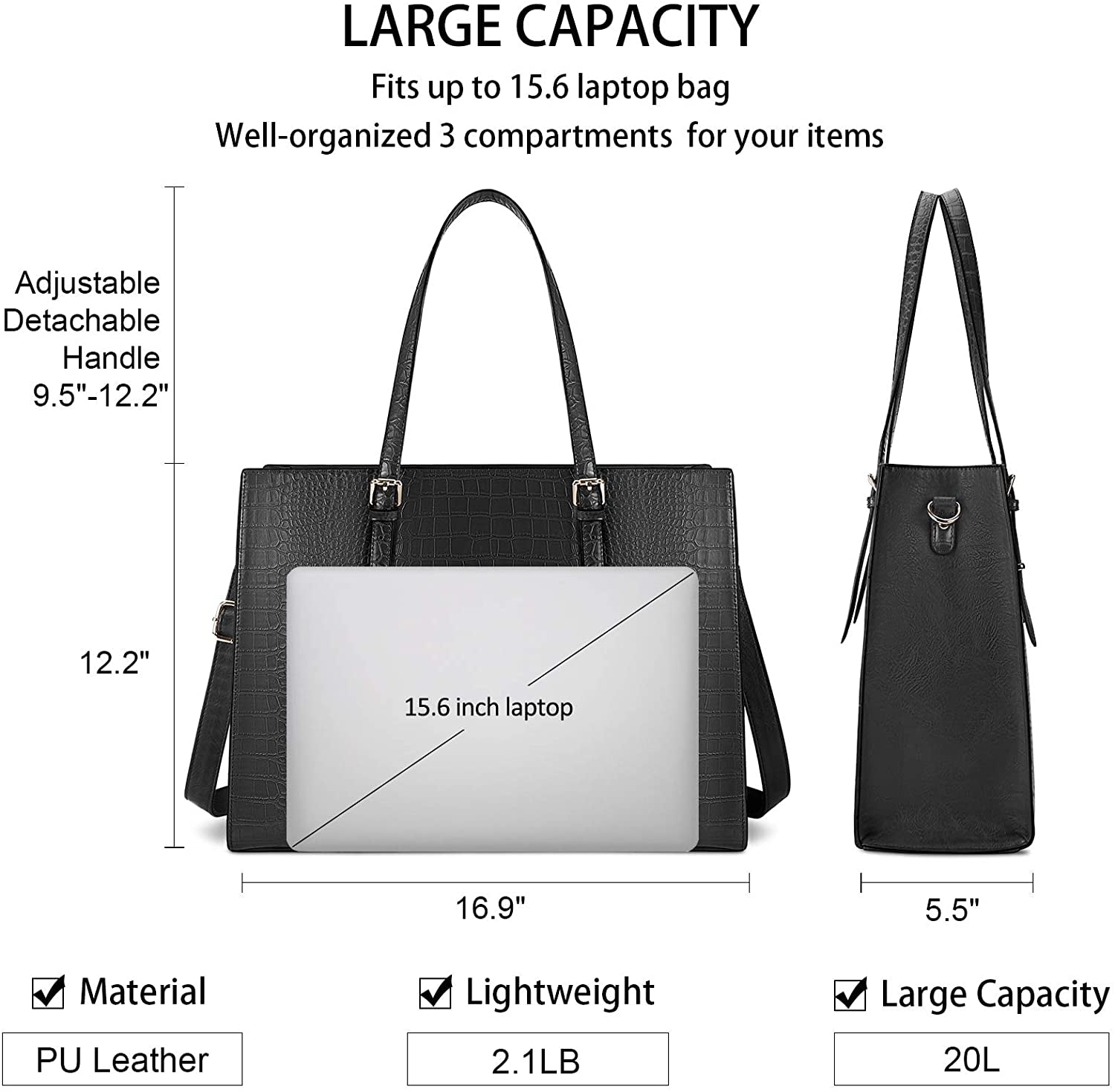 The Milan Structured Tote