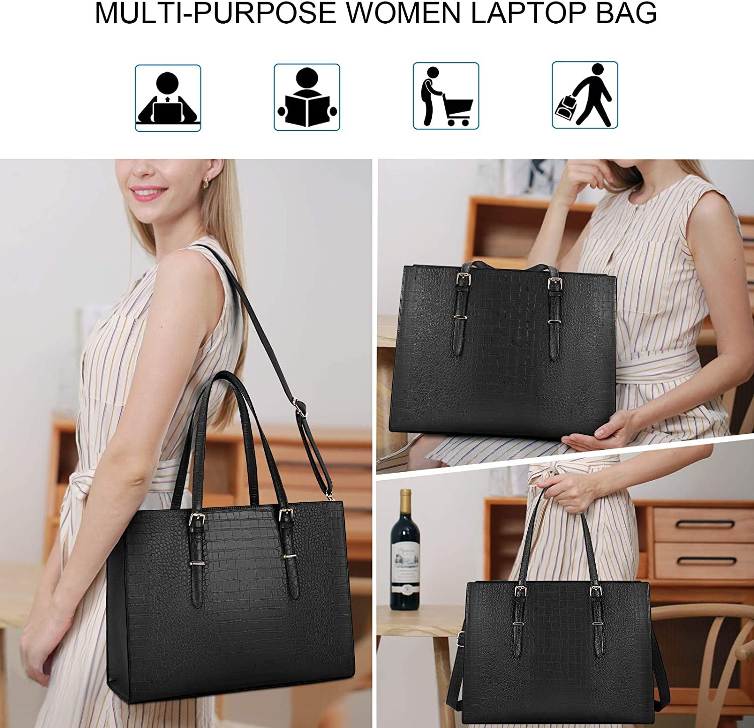 The Milan Structured Tote